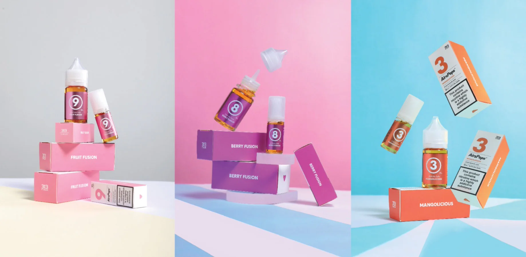 英國 Airscram 313 系列 30ML 小煙油